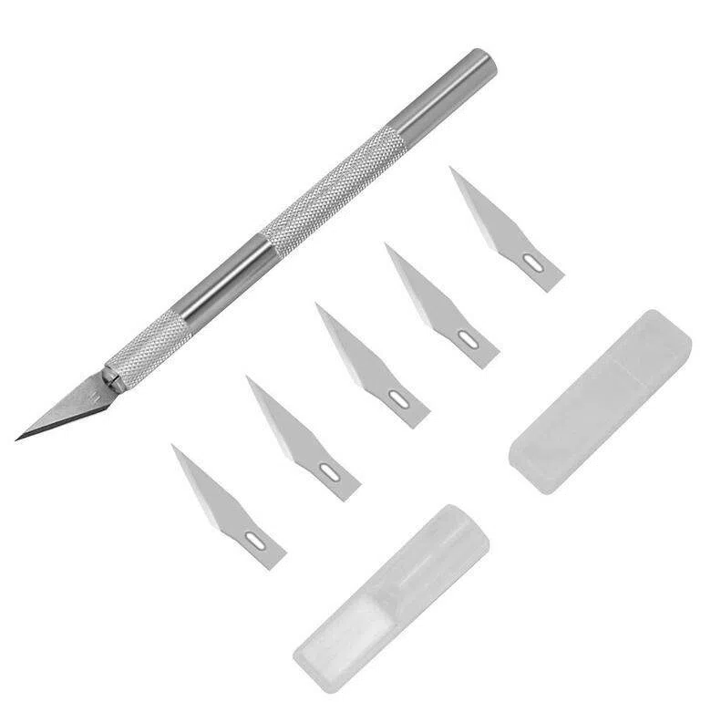 Pen knife with 5 blades