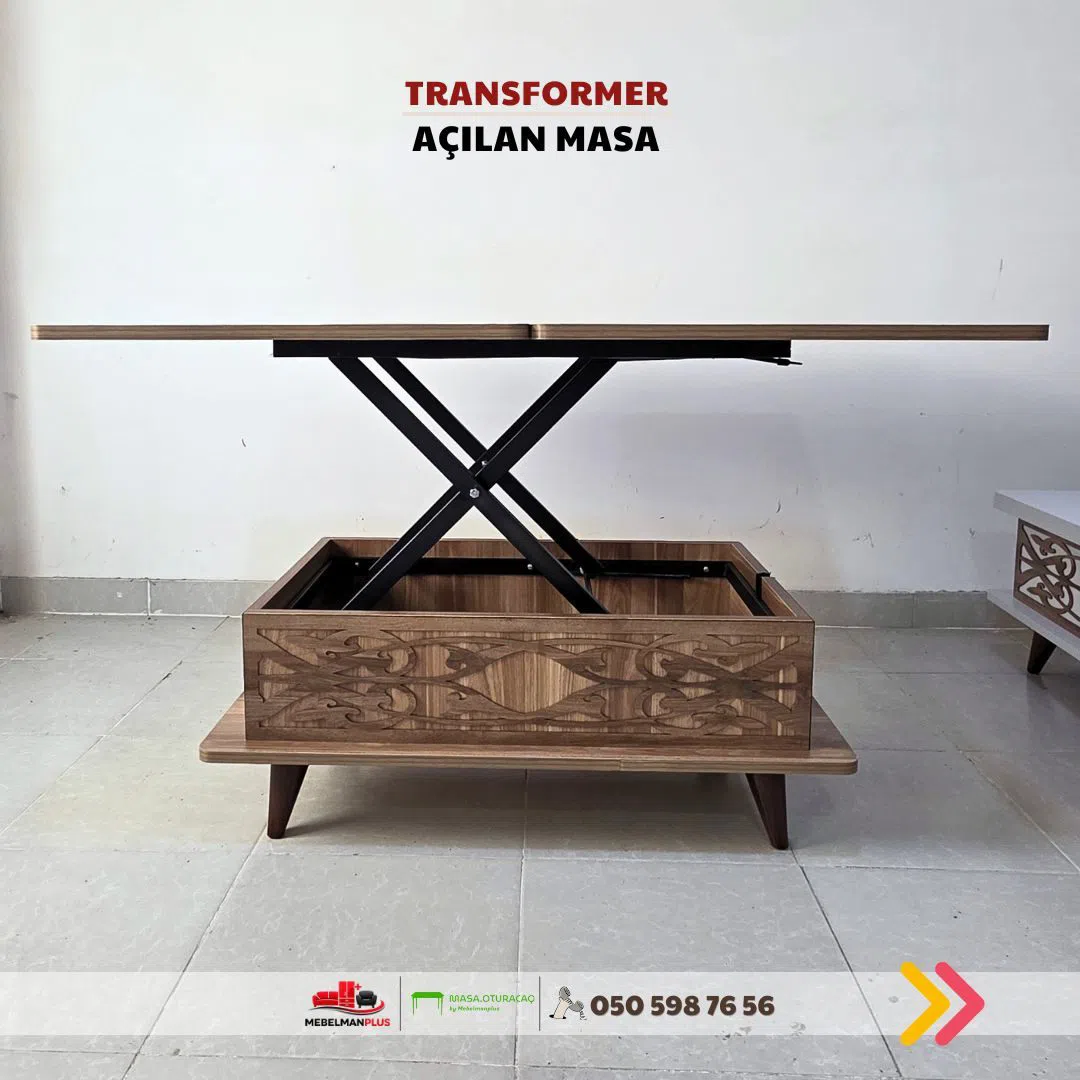 Jurnal masası Qəhvəyi rəng, Transformer — şəkil 5