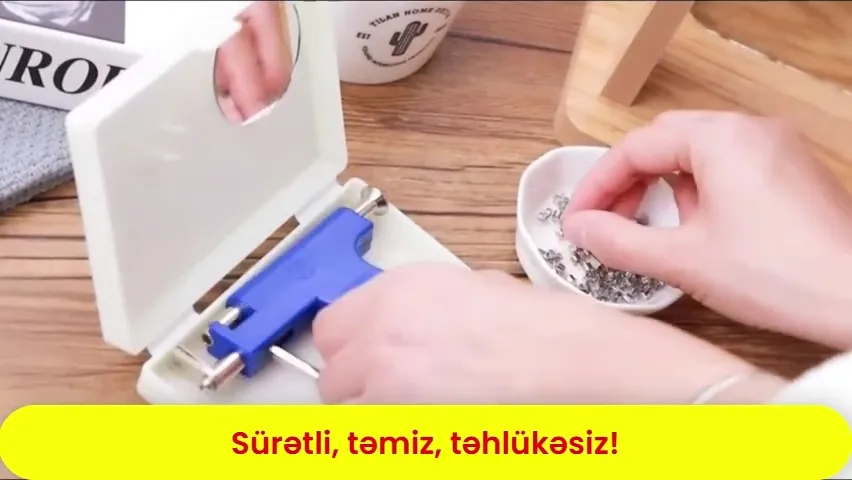 Qulaq deşmə tapançası - Tenderyard