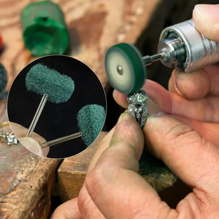 Abrasive mini brushes for drill — şəkil 8