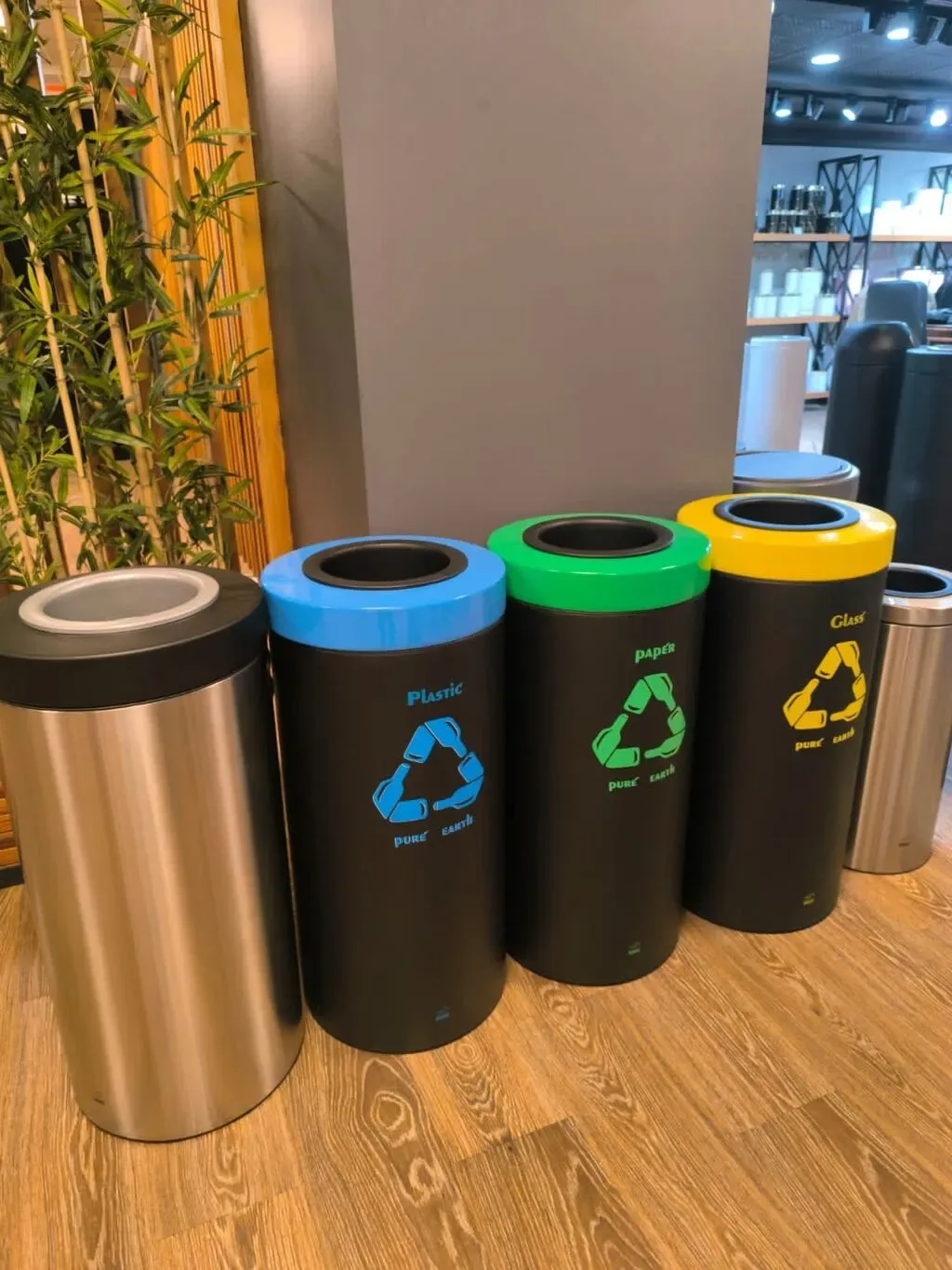 Zibil vedrəsi Silindr, ABS plastik material - Tenderyard