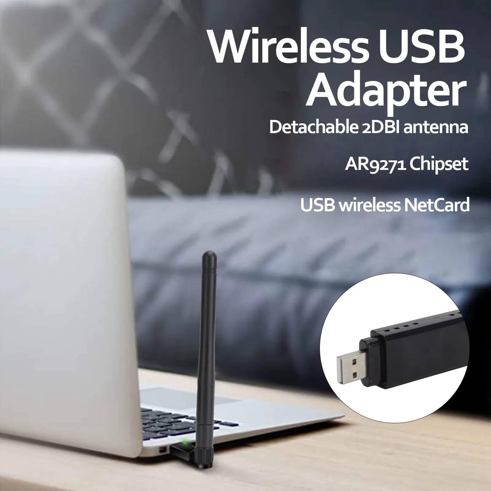 USB WiFi adapterlər (Atheros, Ralink, Realtek, LB-Link)
