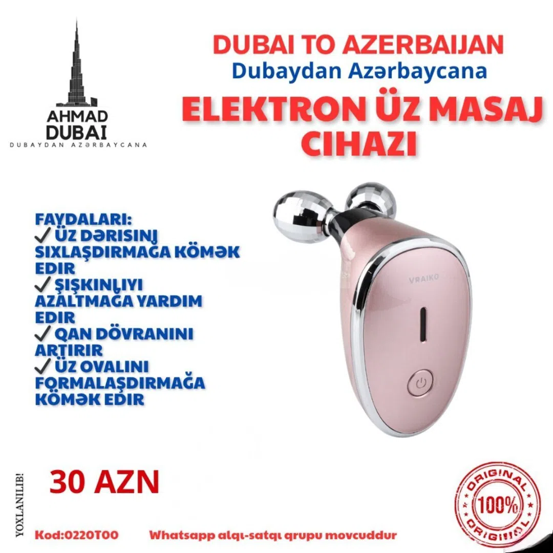 Üz üçün masaj cihazı — şəkil 1