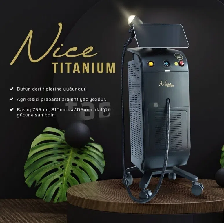 Nice Titanium Lazer Epilyasiya Aparatı