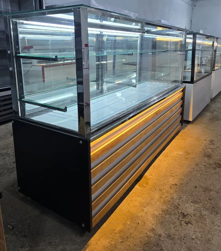 Şirniyyat və qida üçün soyuducu vitrin