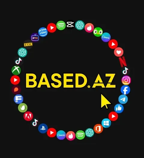 based.az rəqəmsal xidmətlər və premium hesablar platforması — şəkil 1