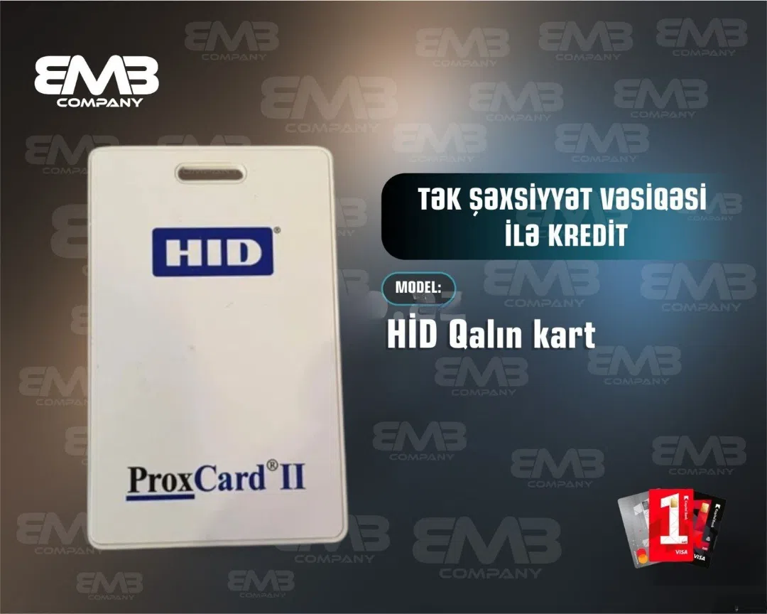 HID ProxCard II Thick Access Card - Tenderyard