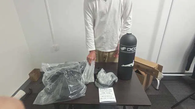 Mini dalğıc avadanlığı, 4 litr hava balonu sistemi — şəkil 12