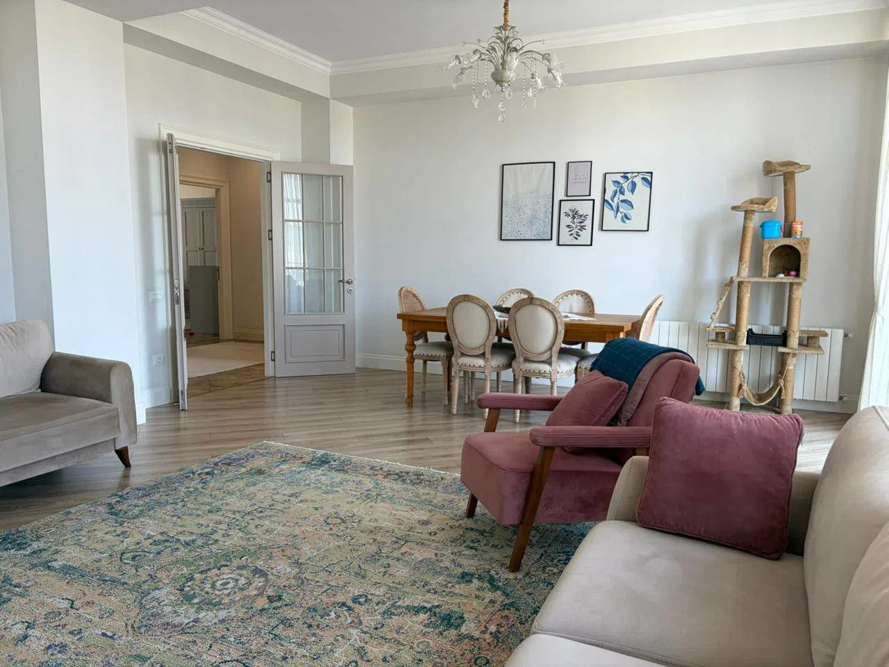 3 otaqlı mənzil 140 m² kirayə verilir — şəkil 2