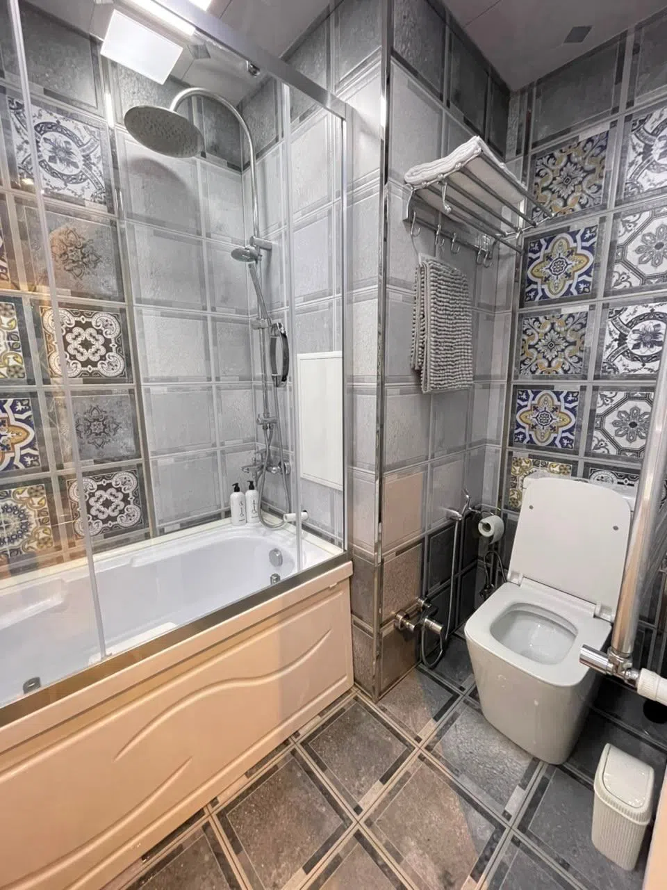 1 otaqlı mənzil 45 m² kirayə verilir — şəkil 16