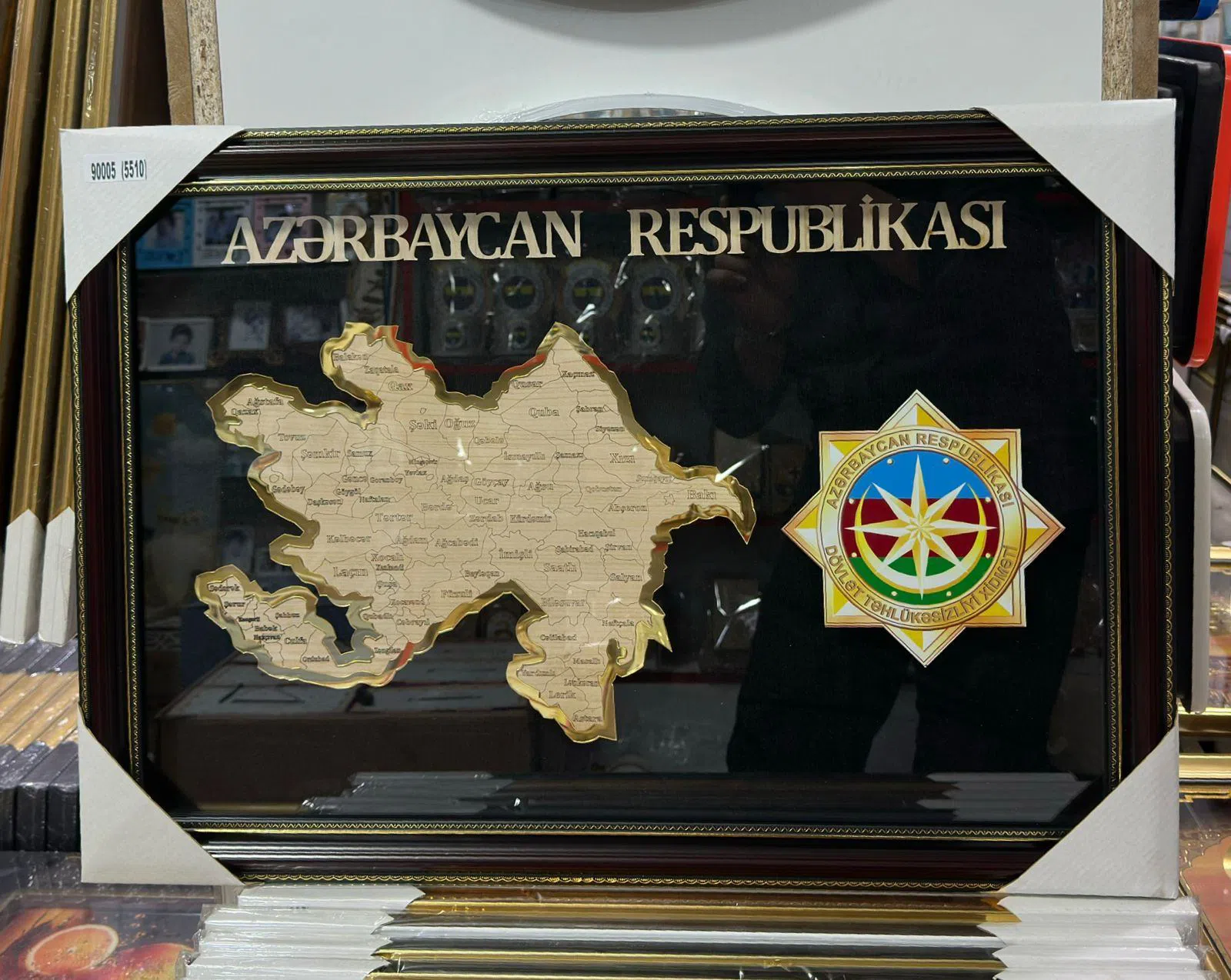 Azərbaycanın suvenir xəritələri — şəkil 6