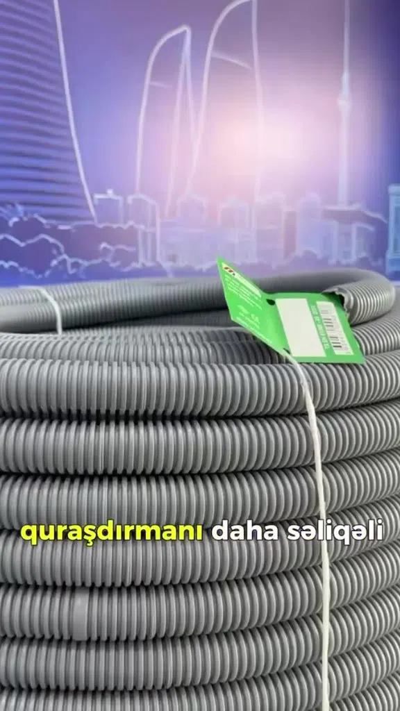 Mutlusan kabel qoruyucu borular, spiral və turuncu — şəkil 4
