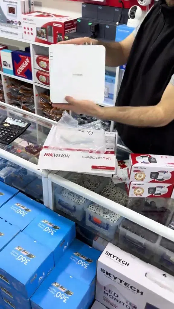 4 kanallı müşahidə kamera dəsti, 500GB HDD ilə — şəkil 11