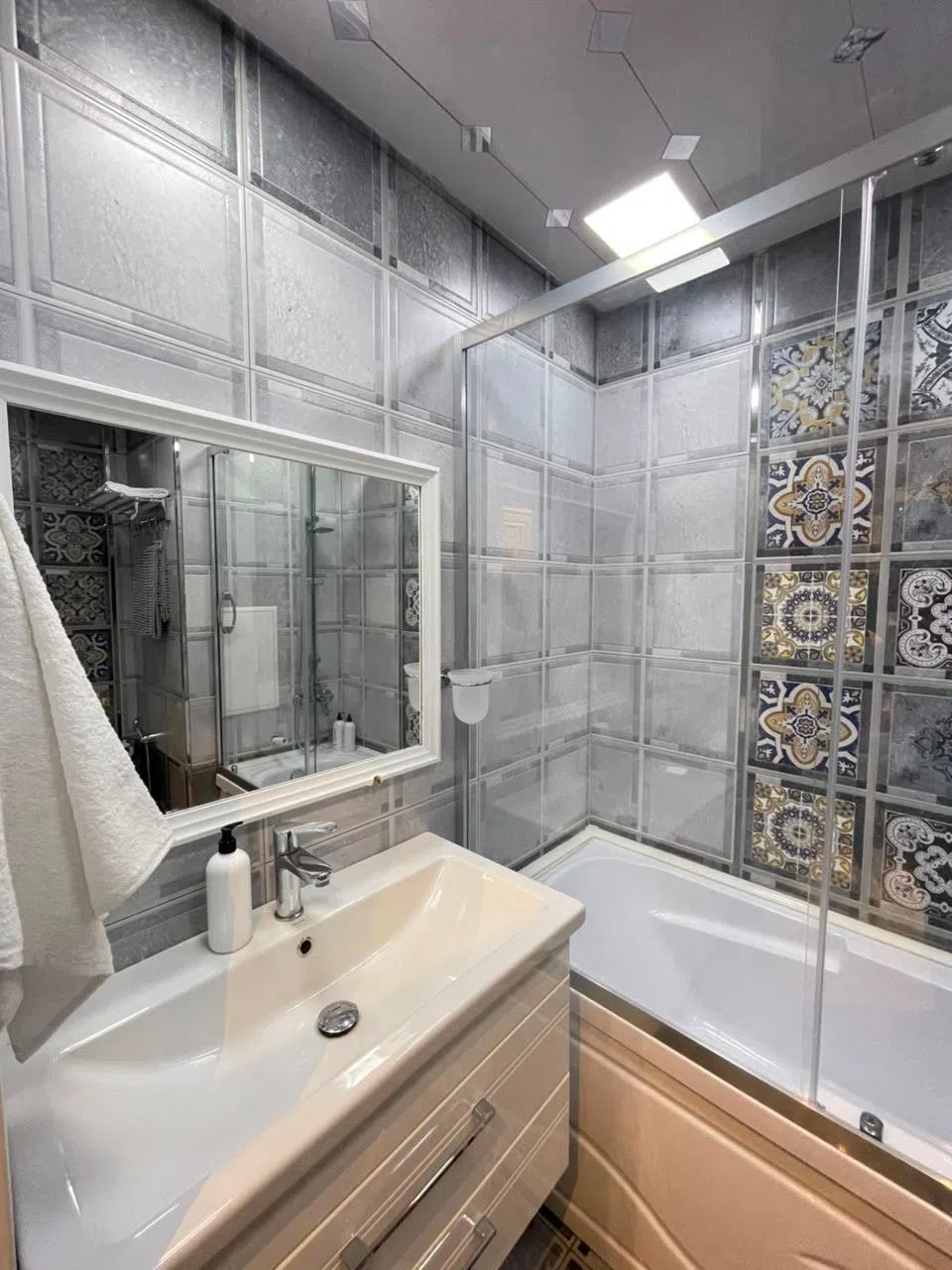 1 otaqlı mənzil 45 m² kirayə verilir — şəkil 17