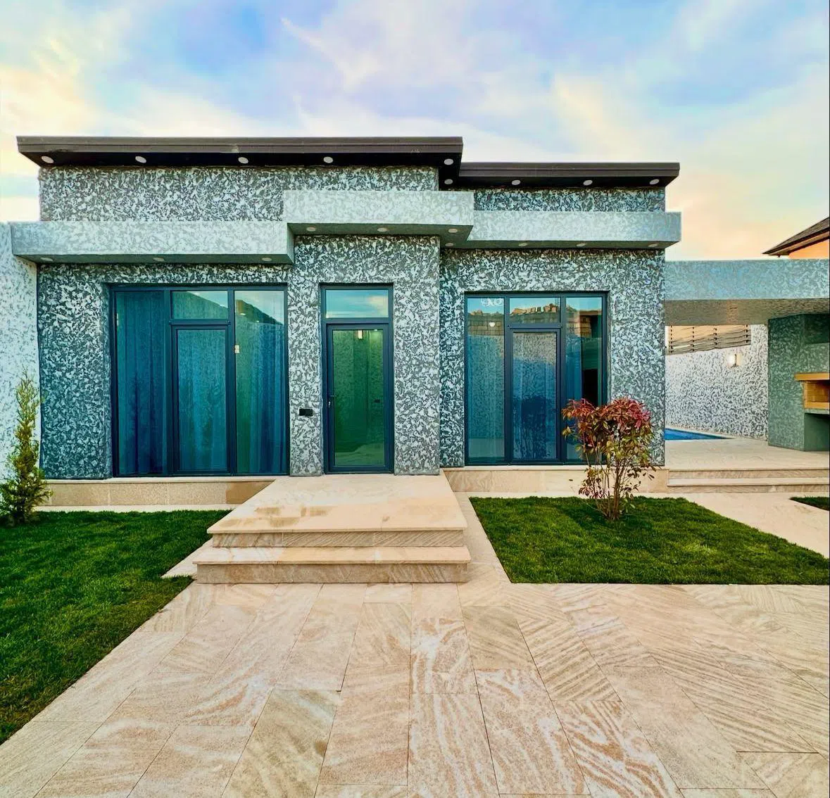 4 otaqlı bağ evi 100 m² 3 sot torpaq sahəsində satılır — şəkil 1