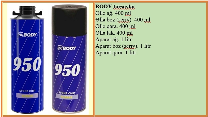 BODY sprey pas əleyhinə tarsovka — şəkil 1