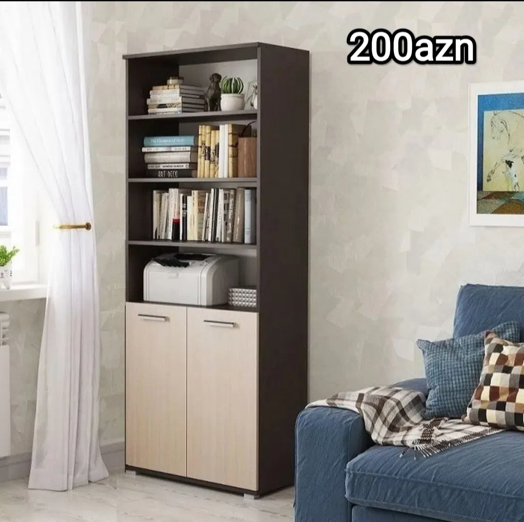 Ofis dolabı Kitab dolabı, Qarışıq rəng