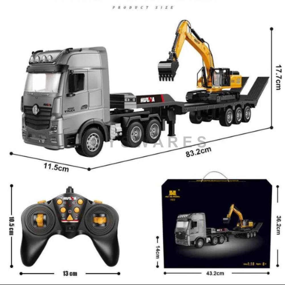 Huina 1522 RC Avtovoz və Ekskavator 1/18