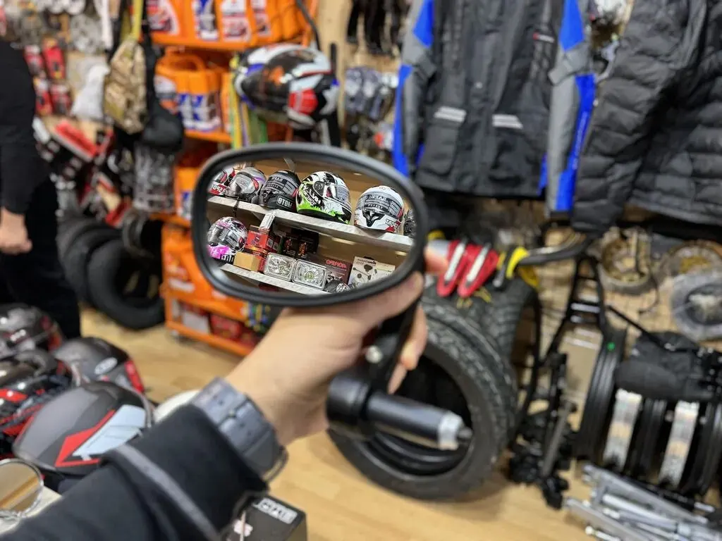 Cafe Racer Motosiklet Güzgüləri