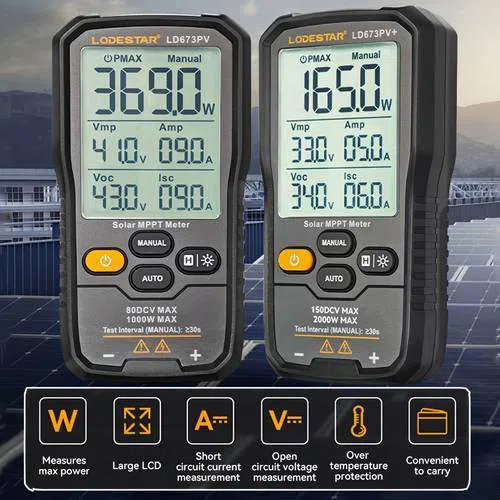 Solar MPPT Meter günəş paneli test cihazı — şəkil 4