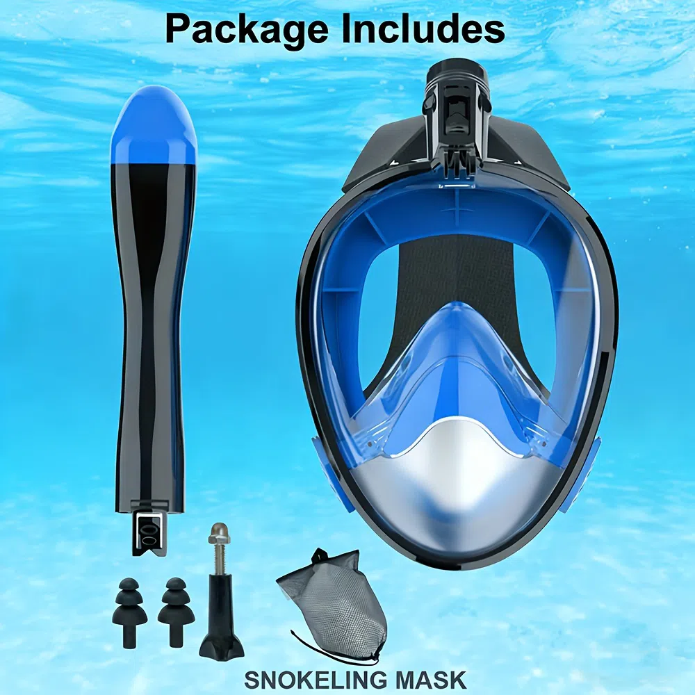 Dalğıc üçün snorkel maskası — şəkil 8