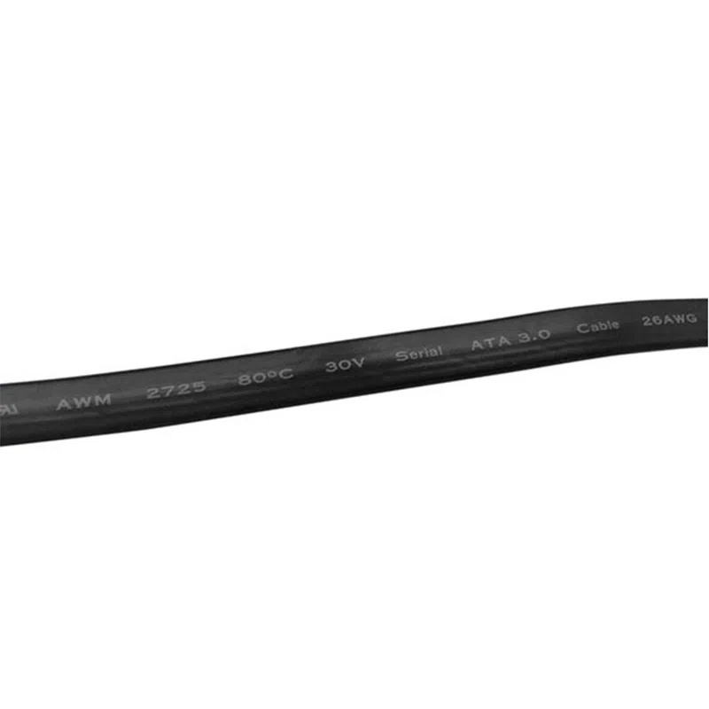 Black SATA Data Cable — şəkil 5