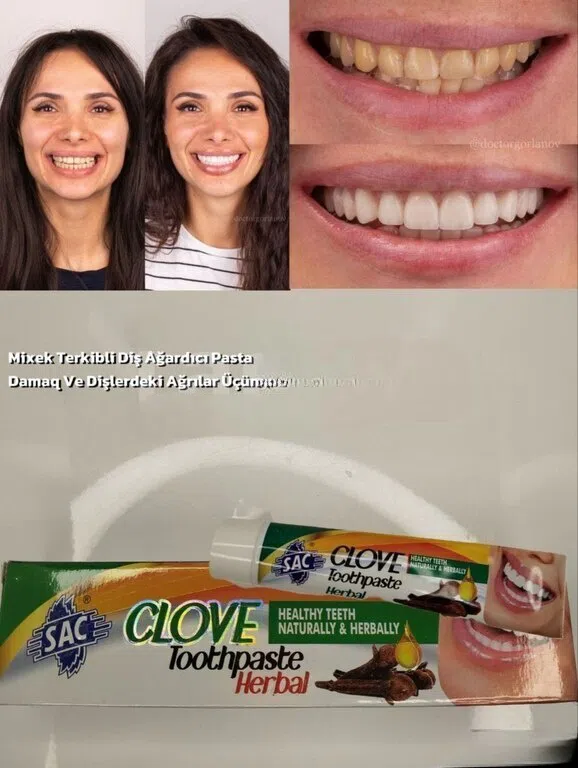 Clove Toothpaste Herbal diş pastası