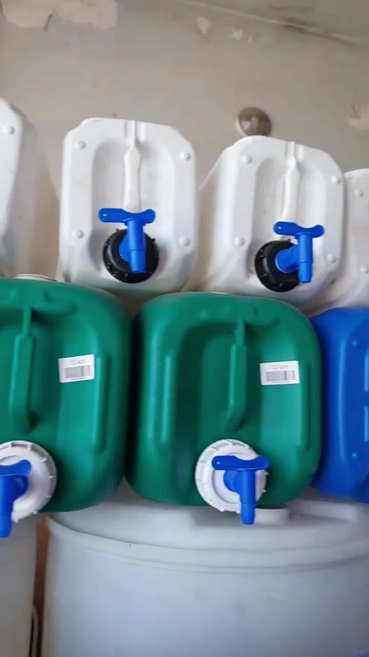 Kranlı plastik kanistr, 10-150 litr, HDPE material — şəkil 13