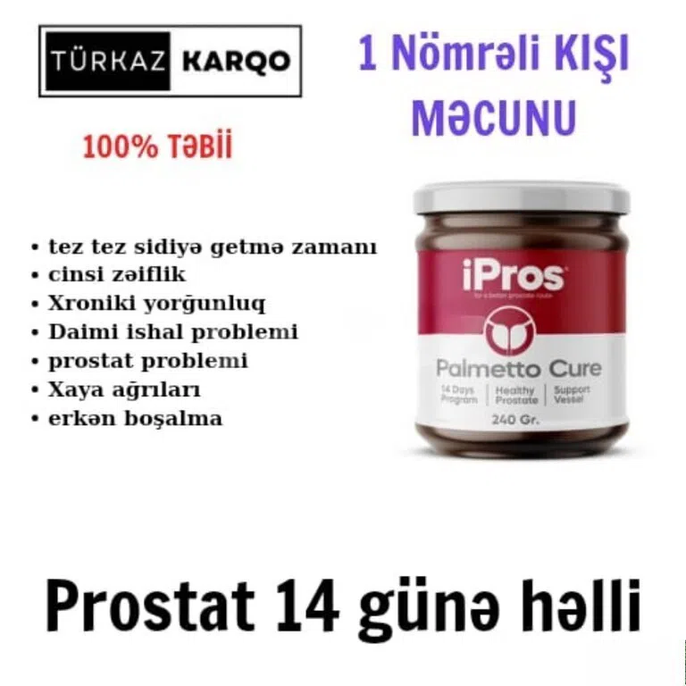 Kişilər üçün prostat və cinsi zəiflik əleyhinə məcun - Tenderyard