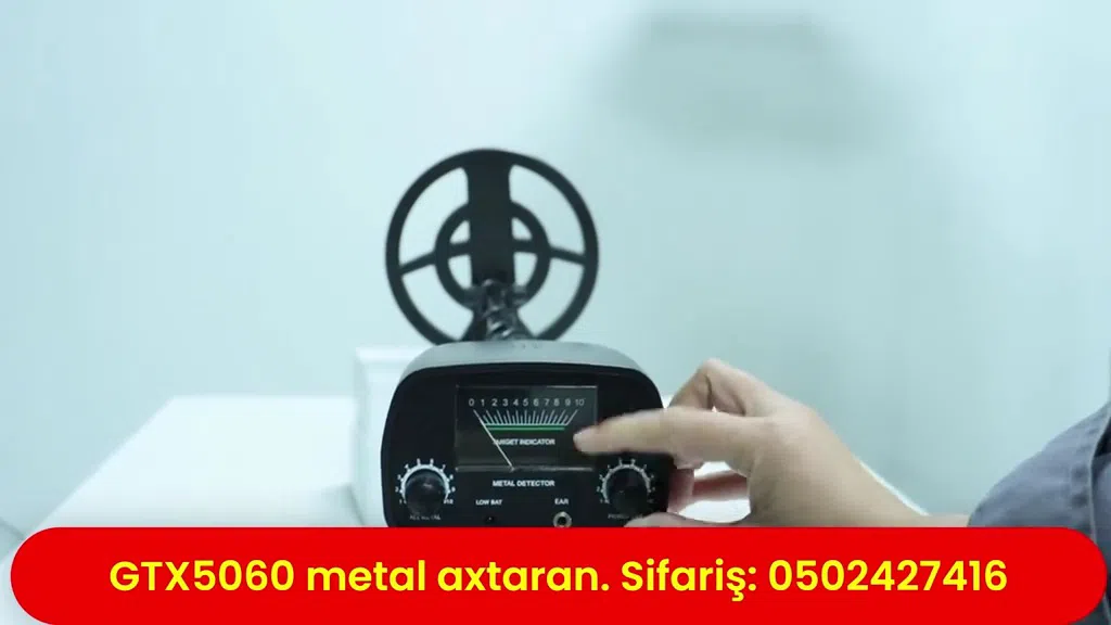 GTX5060 Metal Axtaran (Metal Detector) - Tenderyard