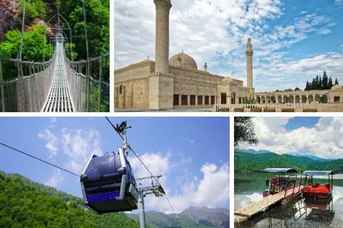 Şamaxı, İsmayıllı, Qəbələ turu — şəkil 1
