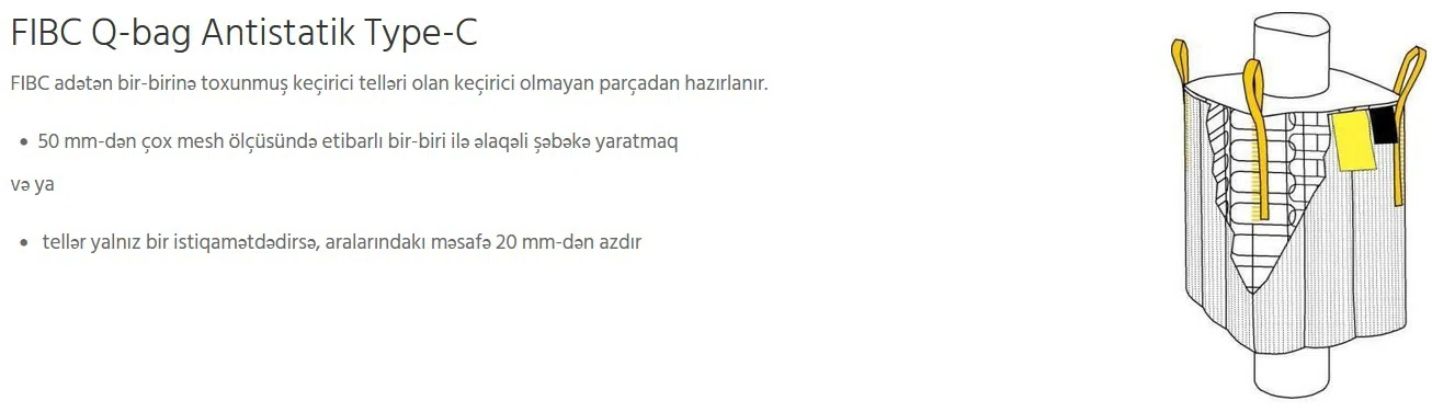 Big Bag (FIBC) ağır yük çuvalları — şəkil 22