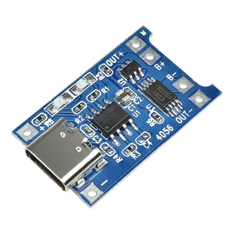 Зарядное устройство Type-c/Micro/Mini USB 5V 1A 18650 TP4056 — şəkil 2