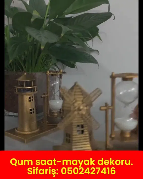 Hourglass Lighthouse Decor 3D Landscape Lamp - Tenderyard