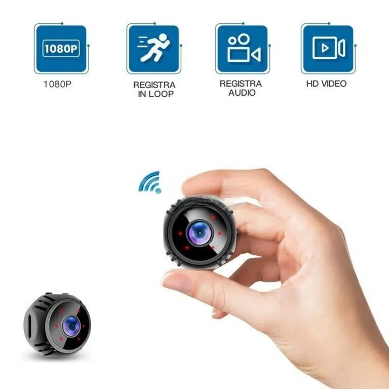 Mini WiFi simsiz kamera, 1080p Full HD, hərəkət sensoru — şəkil 1
