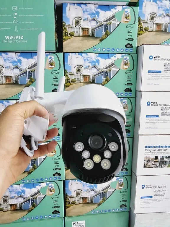 Simsiz WiFi PTZ Kamera 360° 3MP/2K, 64GB — şəkil 1