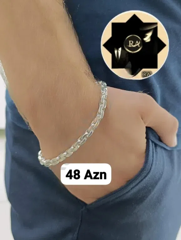 Gümüş qolbaq — şəkil 1