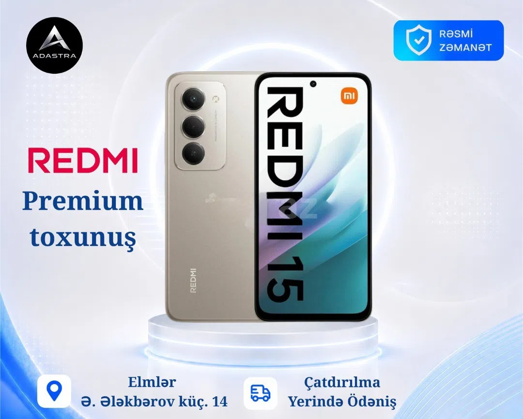 Xiaomi, Redmi 15, 8 GB