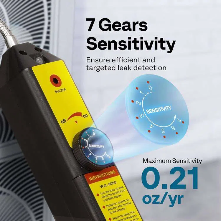 Freon qaz sızması yoxlayan elektron detektor cihazı — şəkil 4