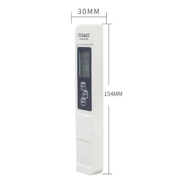 Digital TDS & EC Meter Tester Thermometer Pen — şəkil 7