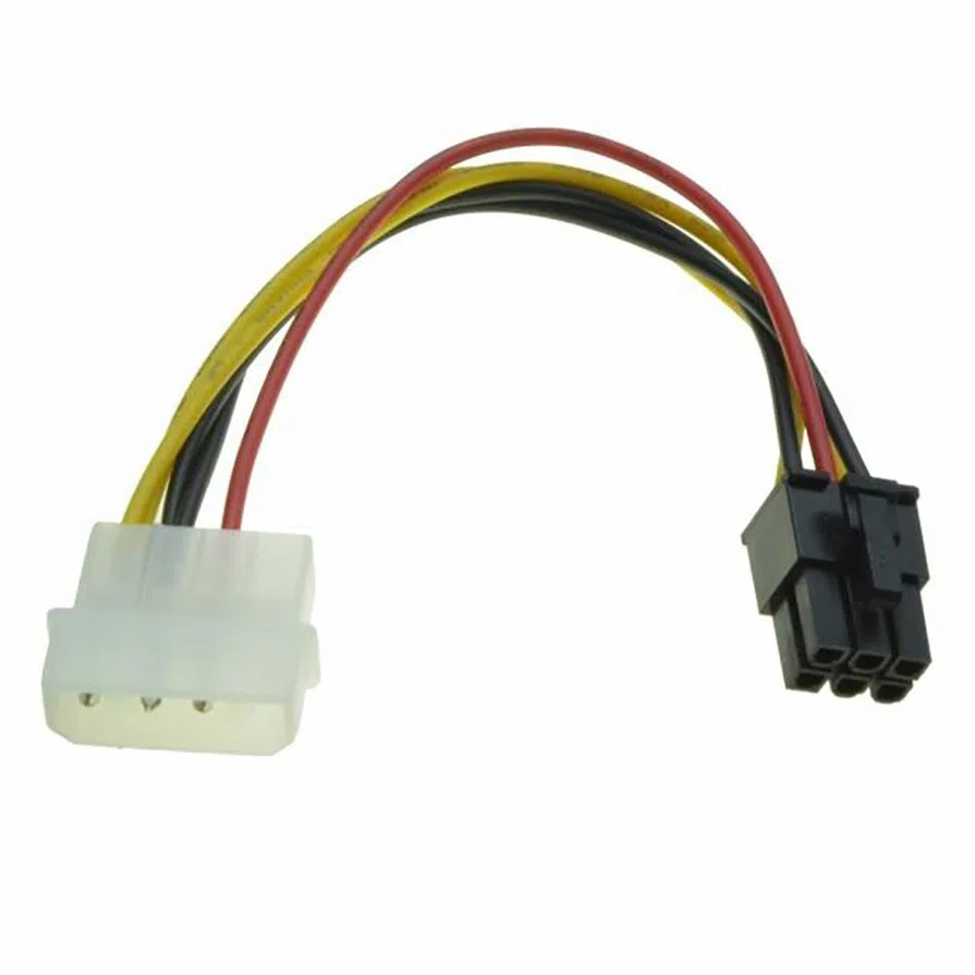 4 Pin Molex LP4 To 6 Pin PCI Express Video Card Power Cable — şəkil 1