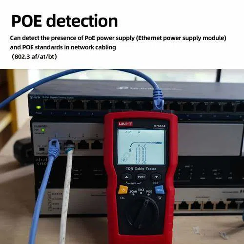 UNI-T UT685A KIT şəbəkə kabel test cihazı — şəkil 11