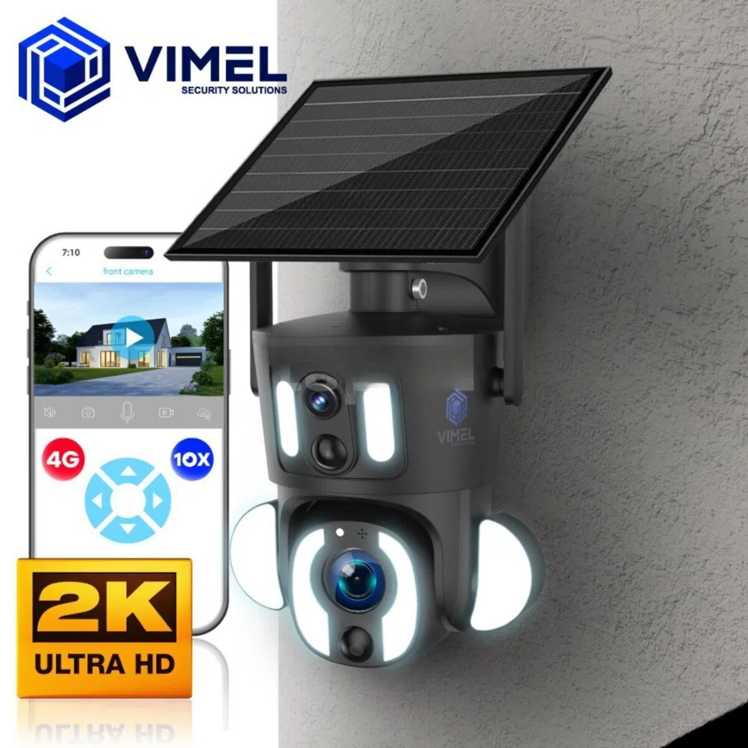 4G Sim Kartlı və Günəş Panelli PTZ Təhlükəsizlik Kamerası
