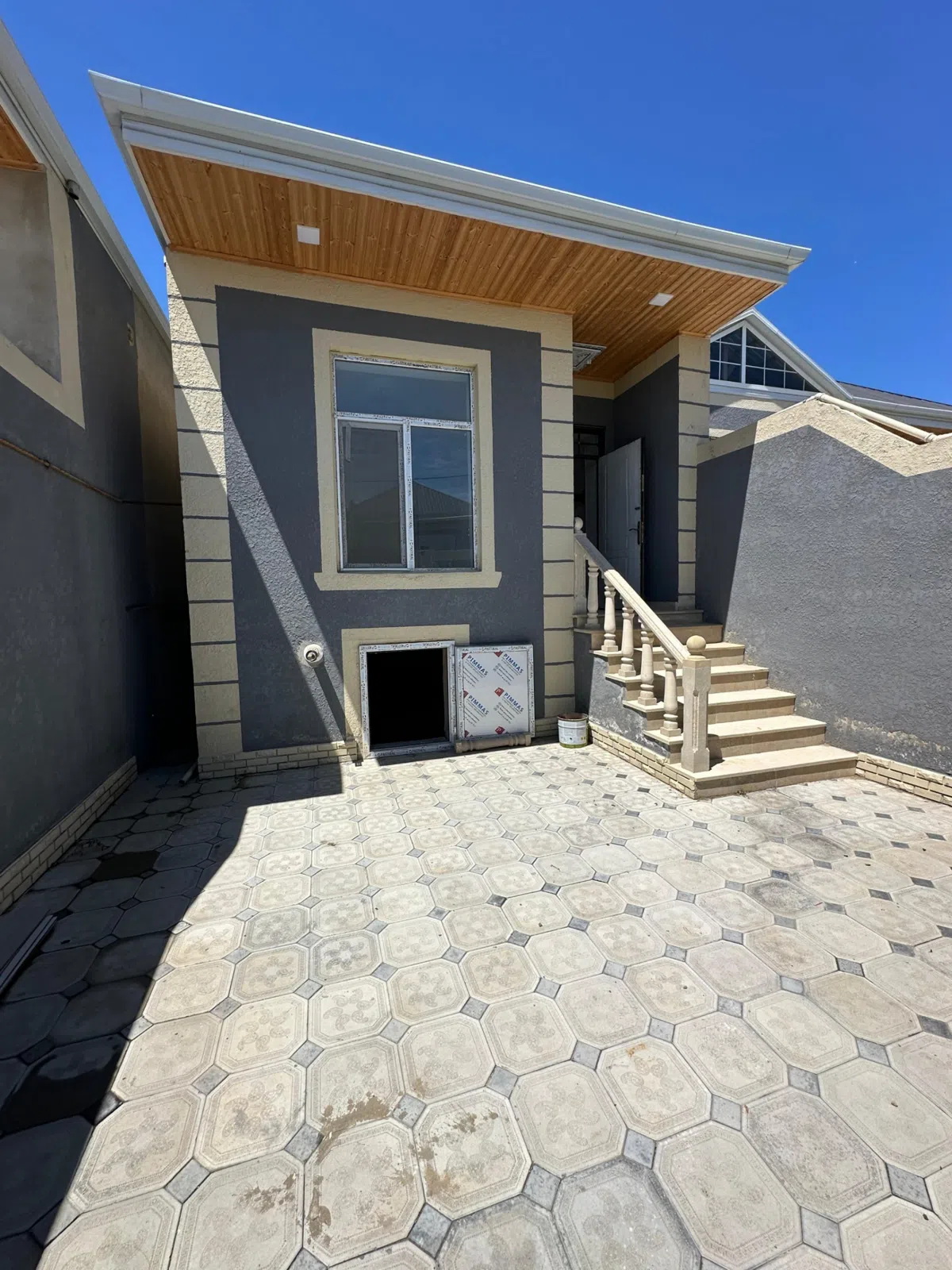 2 otaqlı həyət evi 90 m² - 1.5 sot torpaq sahəsində satılır — şəkil 1
