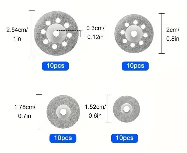 Almaz Örtüklü Kəsici Disklər