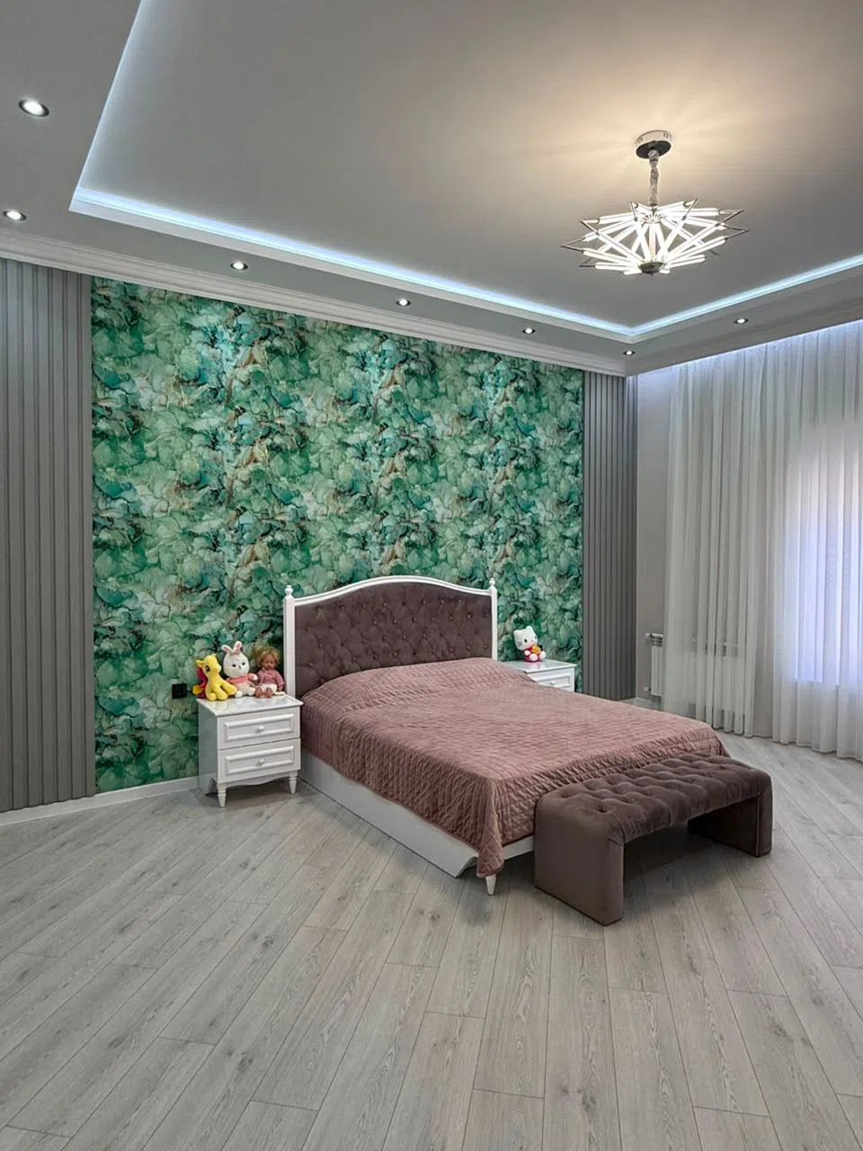 4 otaqlı bağ evi 256 m² 14 sot torpaq sahəsində satılır — şəkil 12