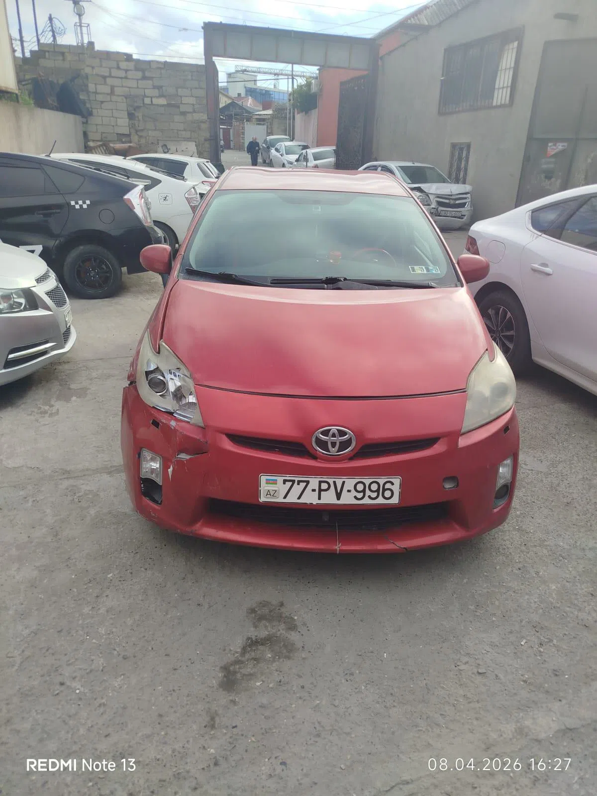 Toyota Prius, 2011 il, 172766 km — şəkil 1