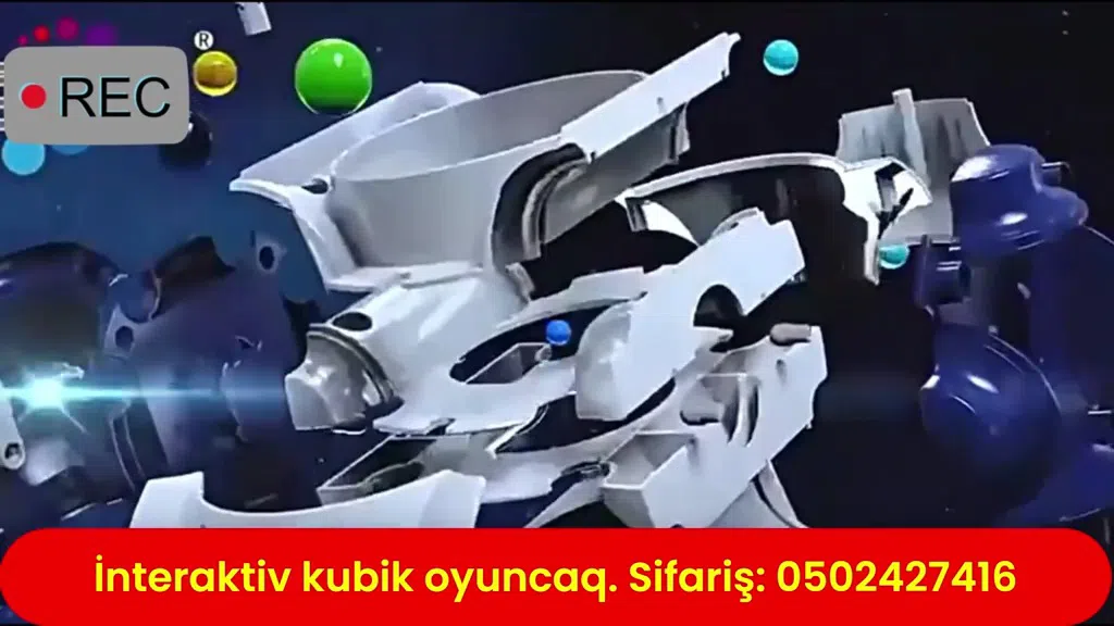 Интерактивный развивающий кубик-игрушка - Tenderyard