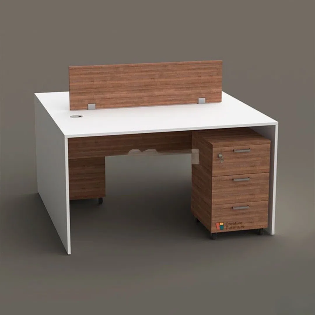 Mixed color Office desk - Tenderyard
