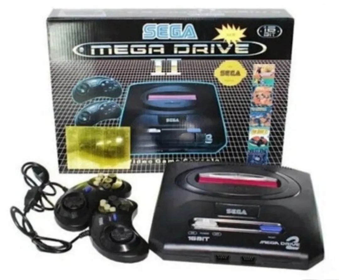 Orijinal Sega Mega Drive 2 Oyun Konsolu